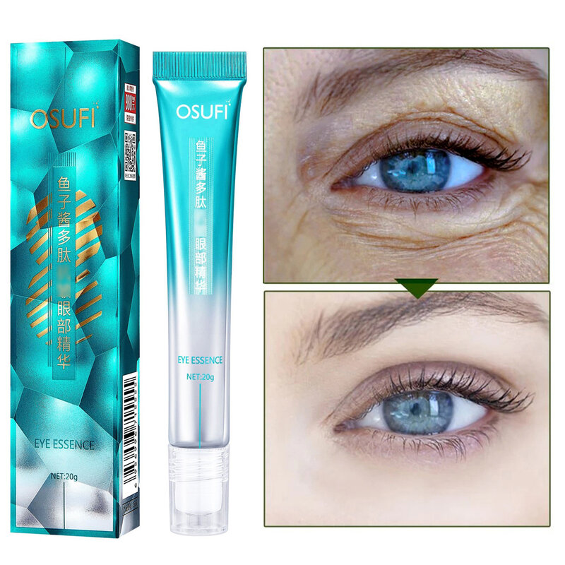 Anti-rugas Eye Cream, Rugas Remover, Anti-Puffiness Under Eye Bags, Eye-Lift, Fade Dark Circle Fine Line, Coreia Cosméticos, 7 Dias
