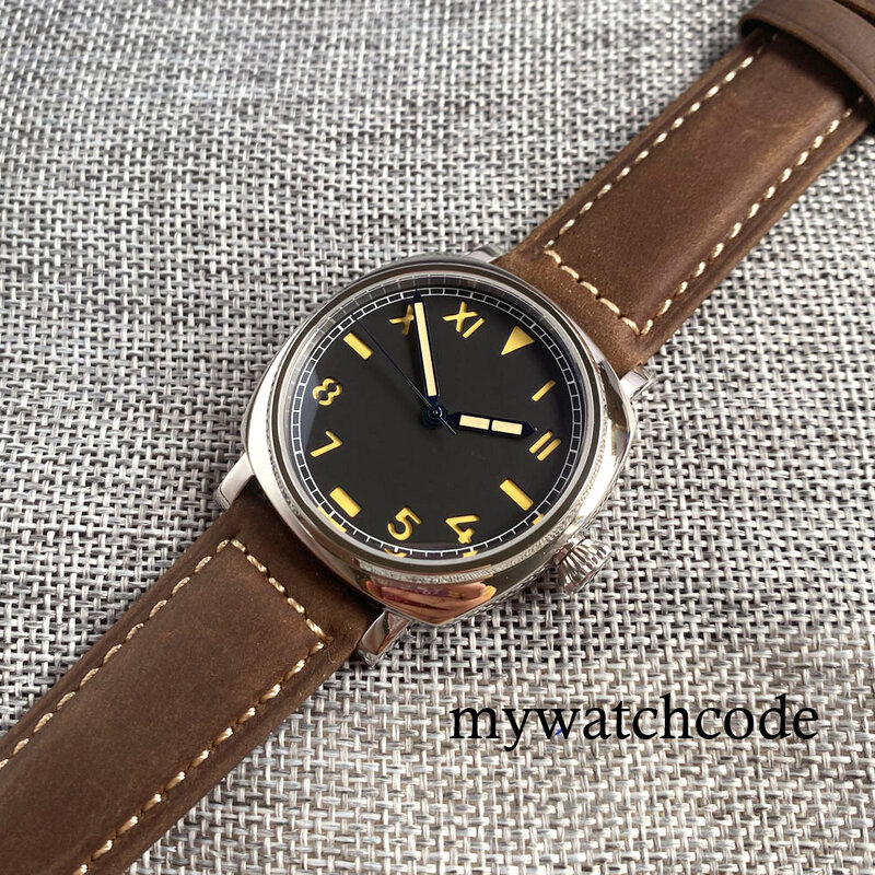Reloj de lujo para Hombre, pulsera mecánica clásica de movimiento, esmalte, NH35A, PT5000, estéril, California