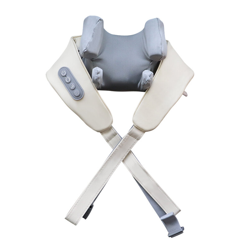 5D pijat Shiatsu selendang leher pijat chiropraktik pijat untuk nyeri bahu pemanas leher pijat baru