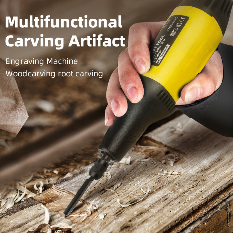 Forme elétrico para carpintaria, Root Carving Knife, Carpenter Sculpture Tool, Woodworking Tool, poderoso cinzel, 220V