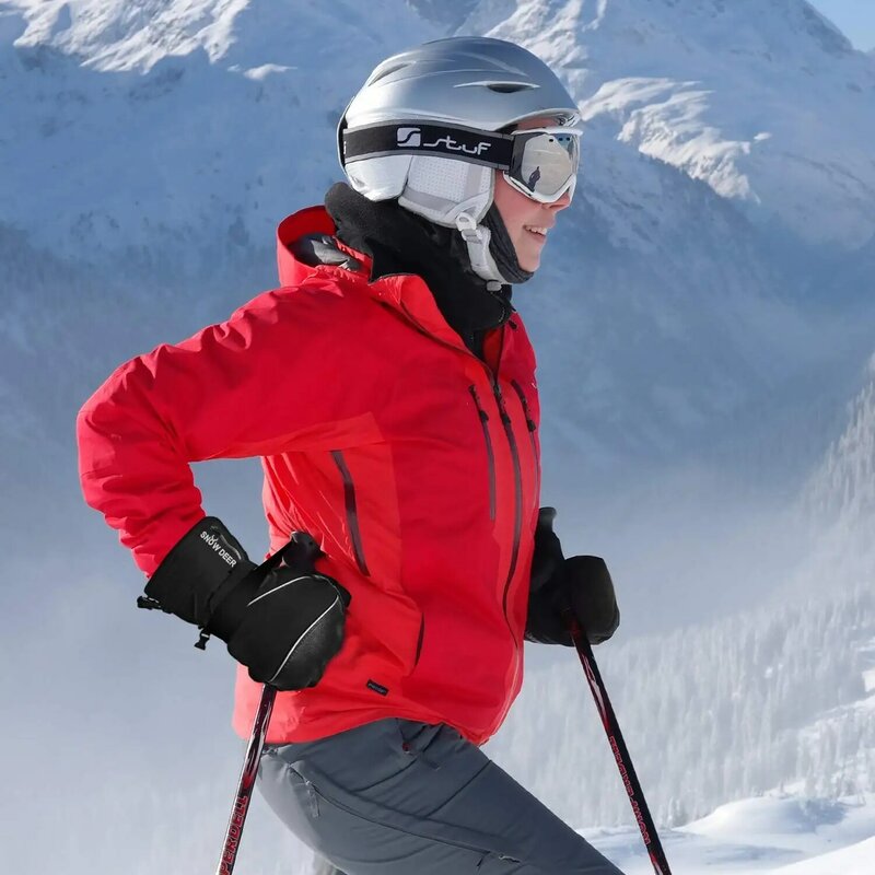 SNOW DEER-Guantes de esquí impermeables para motocicleta, manoplas calefactoras para montar en Moto, con pantalla táctil, 99%