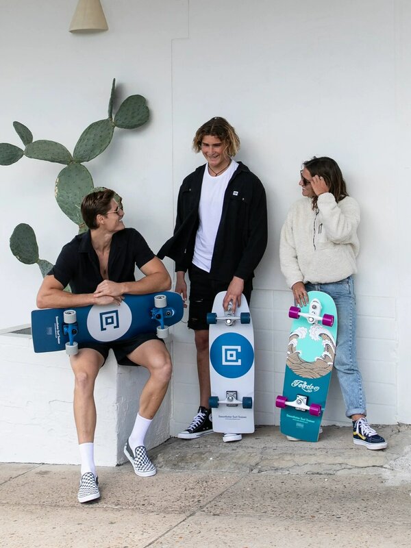 Moothstar surf skateboard decks camion ruote cuscinetti kit intero e slide land surf pattinaggio articoli, buona qualità a buon mercato