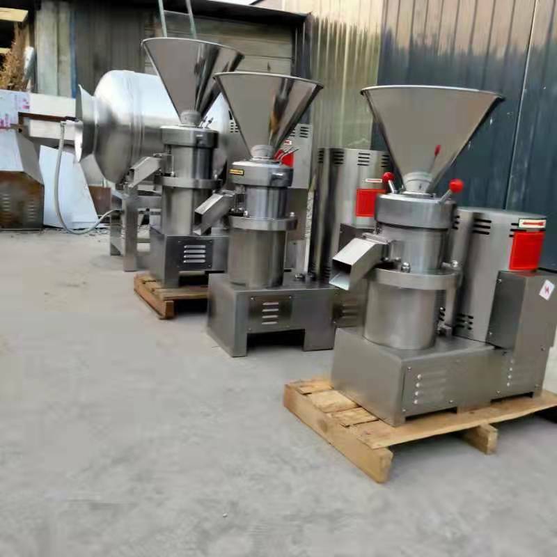 Stainless Steel Sesame Paste Peanut Butter Grinding Machine Nut Butter Tahini Paste Making Machine Food Process Machine