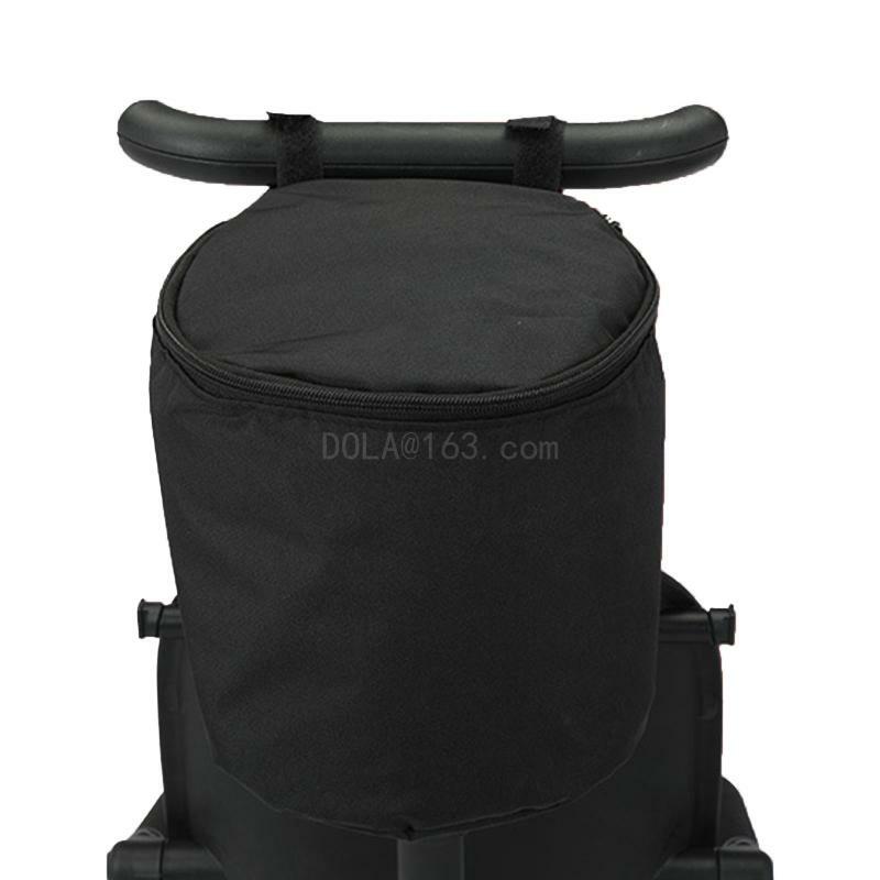 Baby Stroller Bag Portable Hanging Storage with Lid and Zipper for Milk Bottle Diaper Bag Tissue Wet Paper