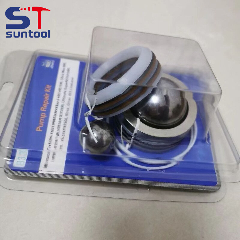 Suntool-Kit de embalaje de reparación, accesorios de pulverización sin aire 287 para pulverizador Gra Wanger 835, 287835-833