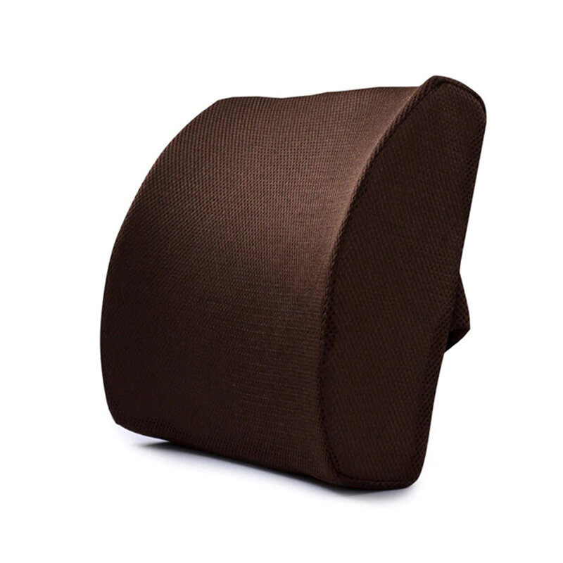 Auto Soft Memory Foam supporto per legname massaggiatore per la schiena cuscino per massaggiatore per la schiena cuscino per la vita per sedia da auto Home Office alleviare