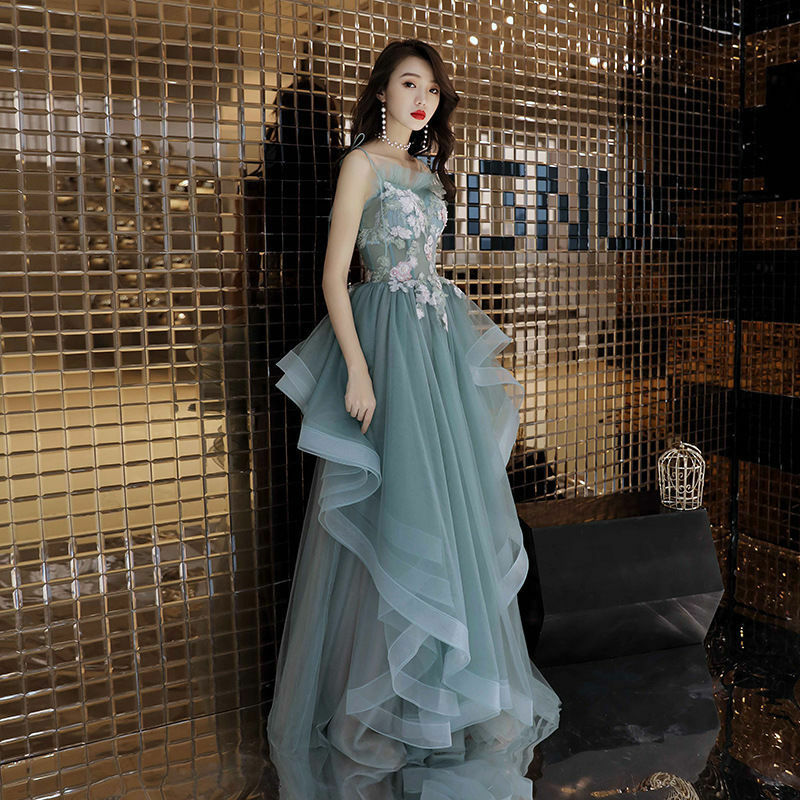 Backless Long Banquet Stage Show Dress canotta Chinos Oriental Qipao abito da sera Classic Party Dress XS-XXL