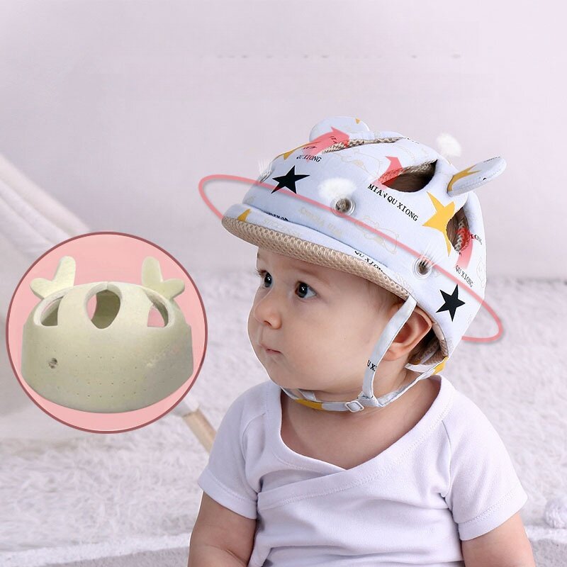幼児用クラッシュ保護帽子,赤ちゃんの安全ヘルメット,落下防止