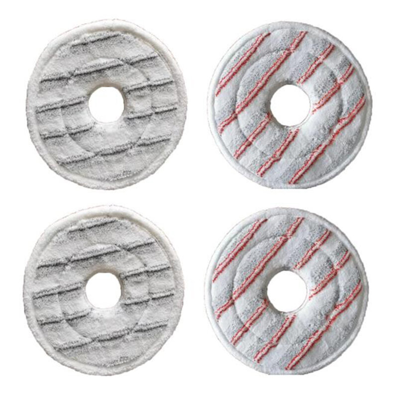 4pcs Microfiber Rags For SleeveVILEDA Spin & Clean 161822 Replacement Washable Microfiber Mop Refill Dry Home Appliance Parts