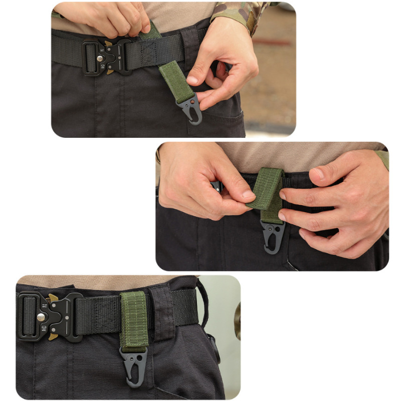 6Pcs Outdoor Climbing Camping Tactical Hanging Buckle EDC Naturehike Multitools Keychain Molle Backpack Belt Hook Hanging Buckle