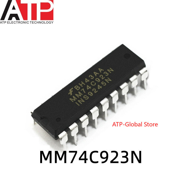 10 قطعة MM74C923N 74C923 MM74C923 DIP-20 المخزون الأصلي للرقاقة المتكاملة IC