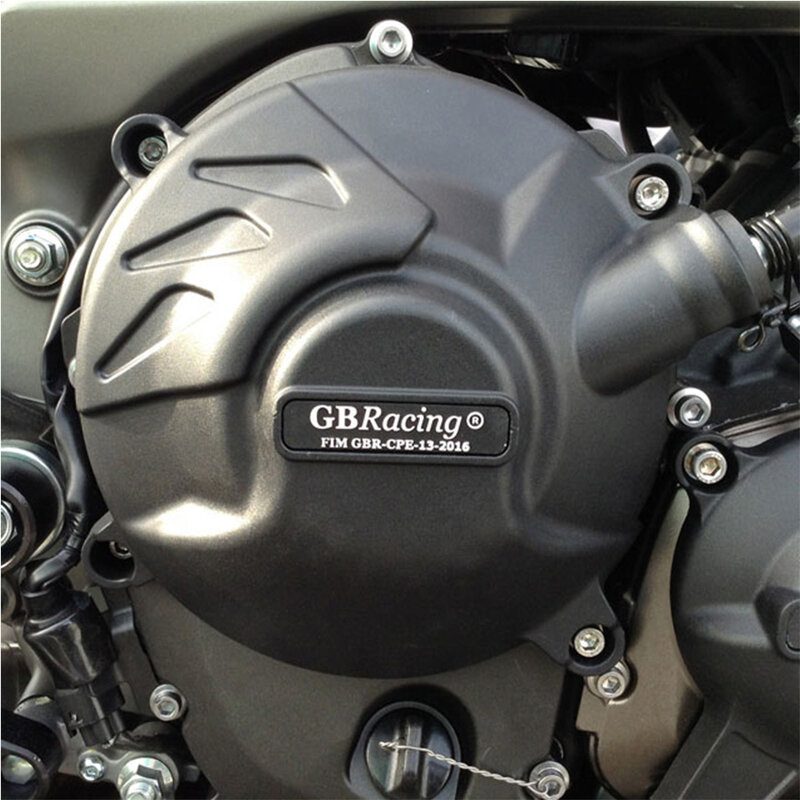 Selubung pelindung mesin sepeda motor, untuk selubung balap GB untuk YAMAHA MT09 FZ09 Tracer 900/900GT XSR900 GBRacing cover mesin