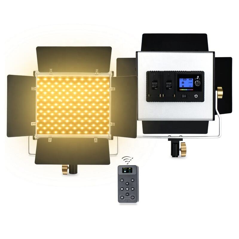 Lightweight RGB Panel RGB Fill Light Wireless Remote Control LED Video Studio Light