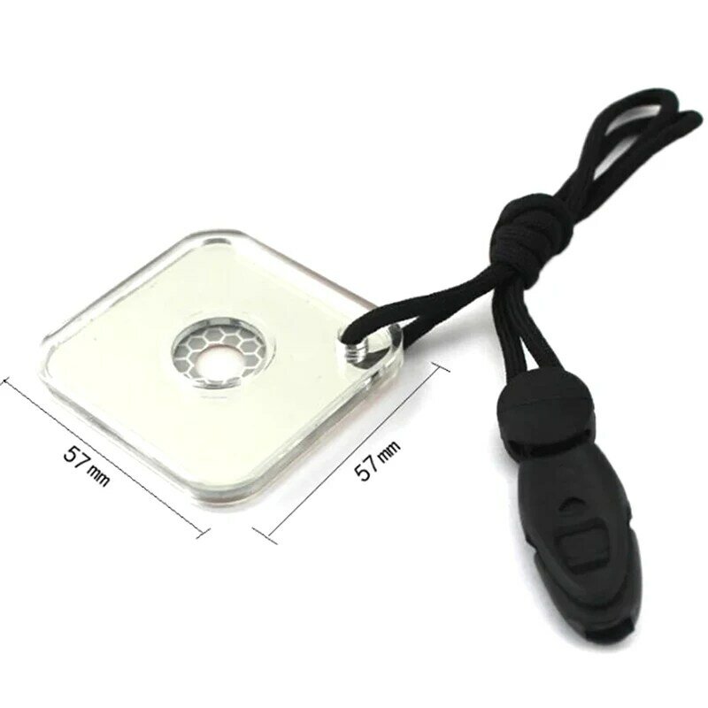 Outdoor Survival Reflective Signal Mirror For Hiking Camping Emergency Practical Daylight Reflective Tool First Aid Supplies