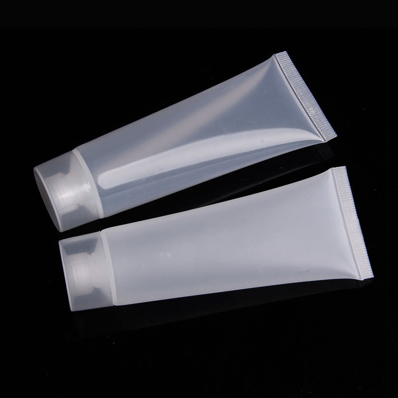 1pc polonês vazio tubo claro cosméticos creme loção recipiente garrafa maquiagem transporte da gota