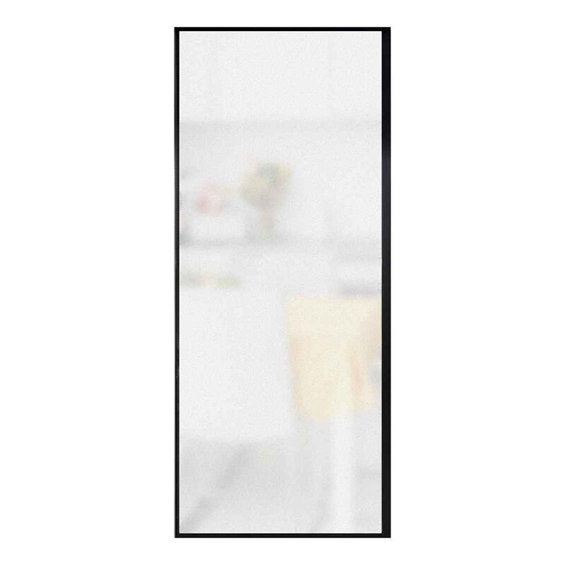 انزلاق الباب ملصق زجاج فيلم شرفة واقية من الشمس العزل نصف نافذة شفافة ورقة ، 58x90cm