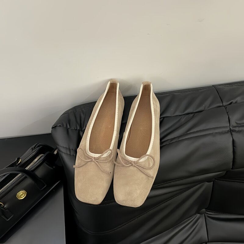Damenschuhe, neue modische Mueller-Schuhe mit flachem Boden, modische Baotou-Halbschuhe im Retro-Stil, Damenschuhe