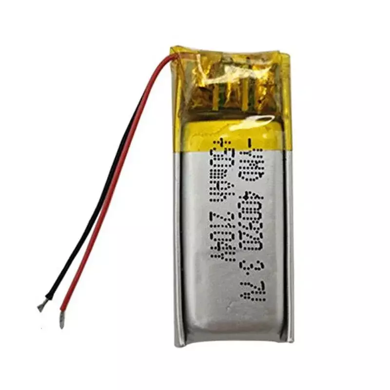 1 buah 3.7V 50mAh 400920 040920 baterai Li-ion polimer Lipo sel baterai Li-ion isi ulang untuk GPS Bluetooth MP4 MP5 mainan