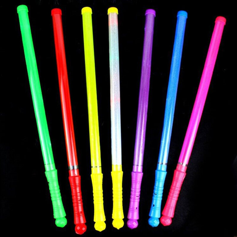 Concert Light Stick Wholesale Medium Rainbow Stick LED Colorful Glow Stick Flash Stick