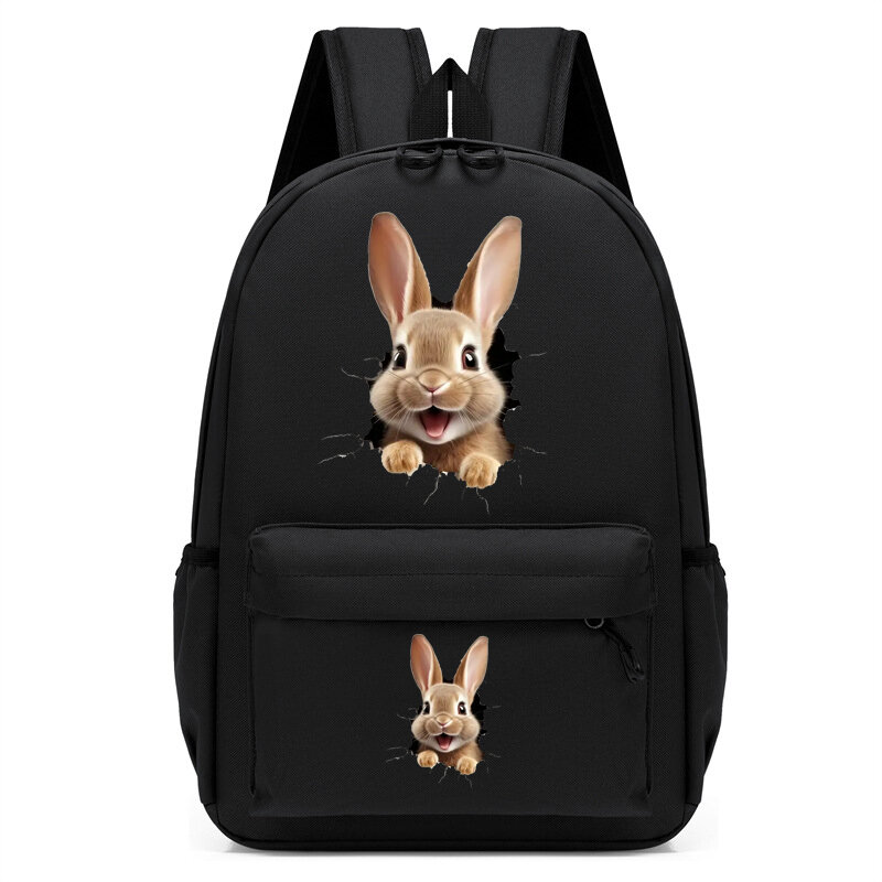 Dziecięca torebka króliczek Kawaii ładny plecak plecak do przedszkola torby dziecięce Cartoon Girl Student bookback podróżna Mochila