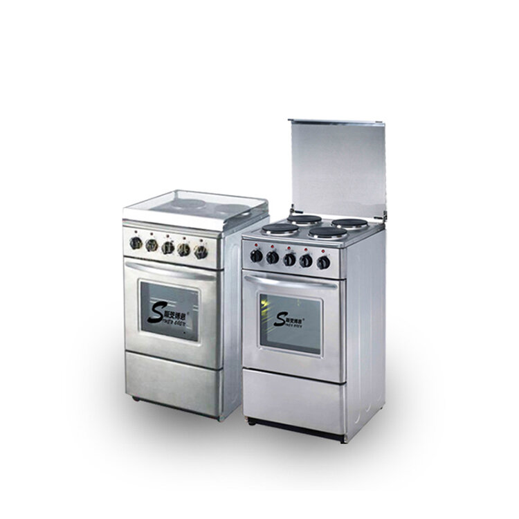Отдельно стоящая кухонная встроенная электрическая духовка из нержавеющей стали газовая плита с 4 горячими пластинами газовая плита для приготовления пищи с духовкой