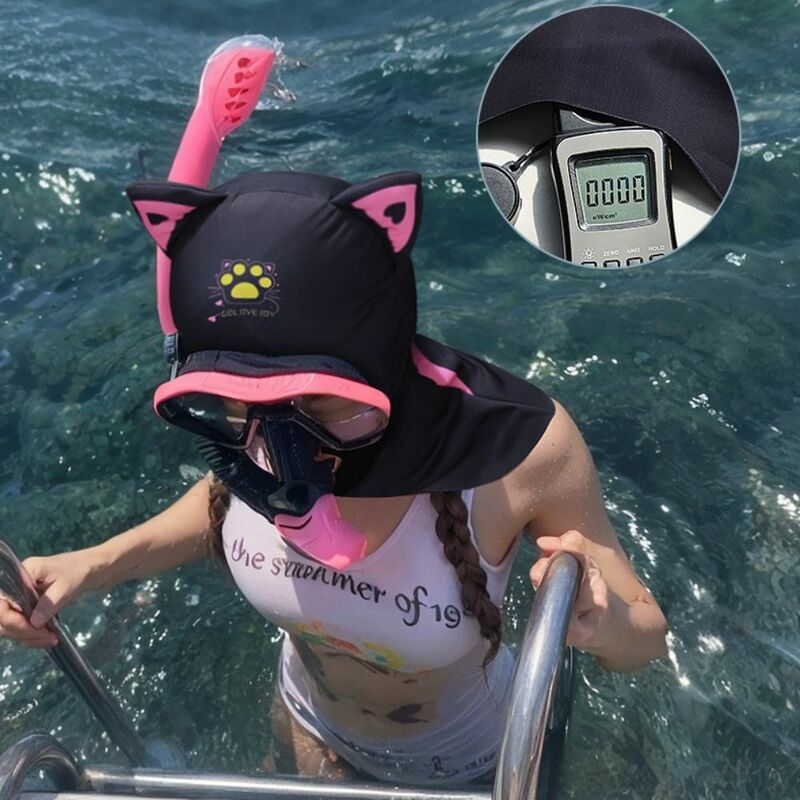 Sunscreen Face Scarf Ice Silk Mask Adjustable Summer Face Mask Diving Mask UV Protection Face Scarves Face Gini Sports