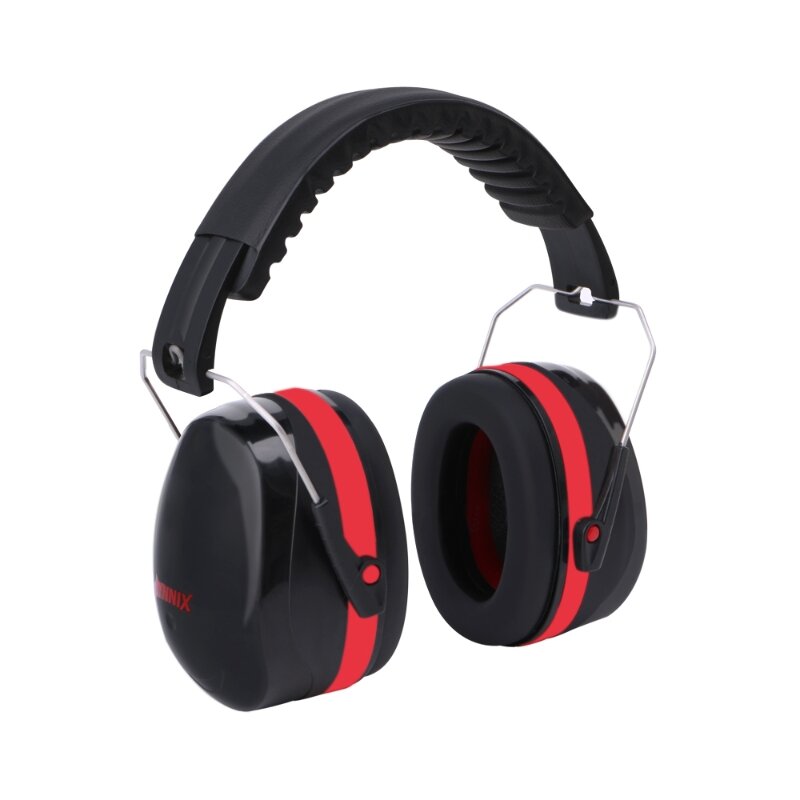Redução ruído dobrável bandana earmuffs segurança auditiva muffs isolamento acústico