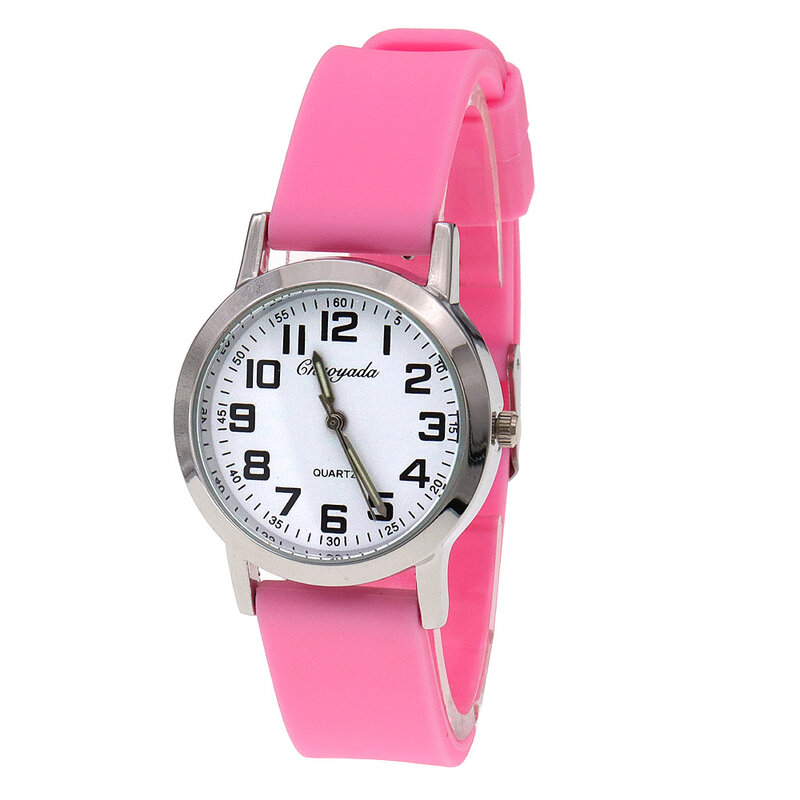 Chaoyada Marke Quarz einfache Uhr Junge Mädchen Silikon Armband Uhren Armbanduhr Digitaluhren Uhr Hodinky Reloj Hombre Geschenke