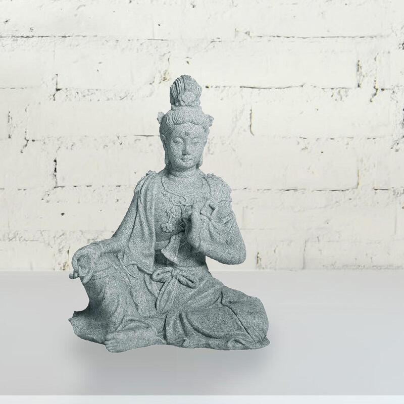 Guanyin Standbeeld Kunstwerk Verjaardagscadeau Collectie Voor Home Decor Boeddha Beeldje