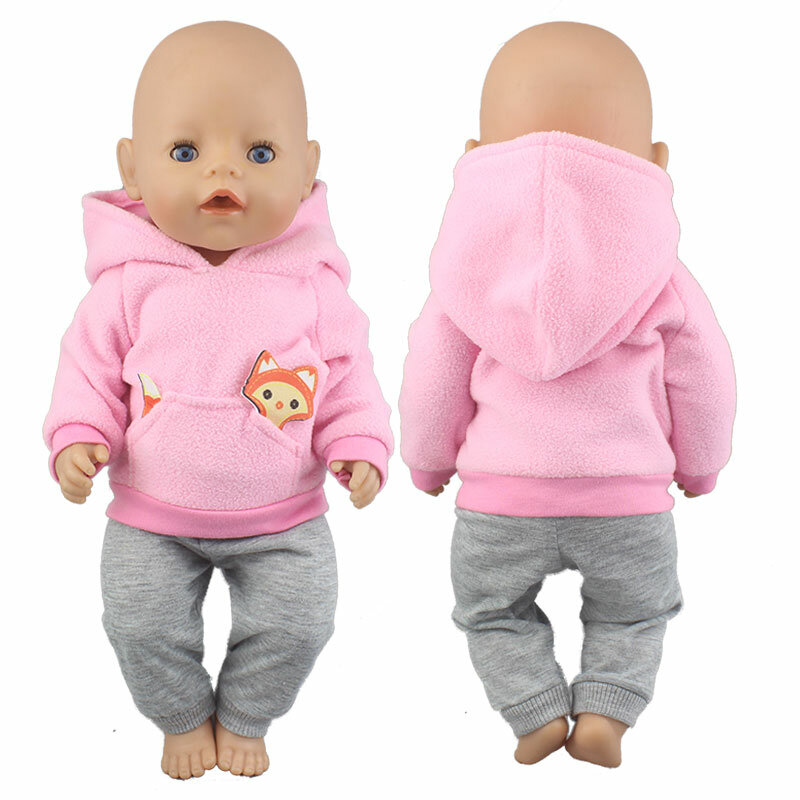 Новинка 2023 г., костюм с симпатичной лягушкой, подходит для кукол-младенцев 43 см, Одежда для кукол-младенцев 17 дюймов