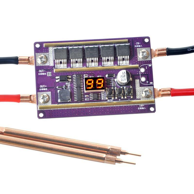 Punkts chweiß kit DIY 99 Gänge Leistung tragbare DIY Punkts chweiß maschine Kit Batterie verschiedene Schweiß netzteile tragbarer Transistor