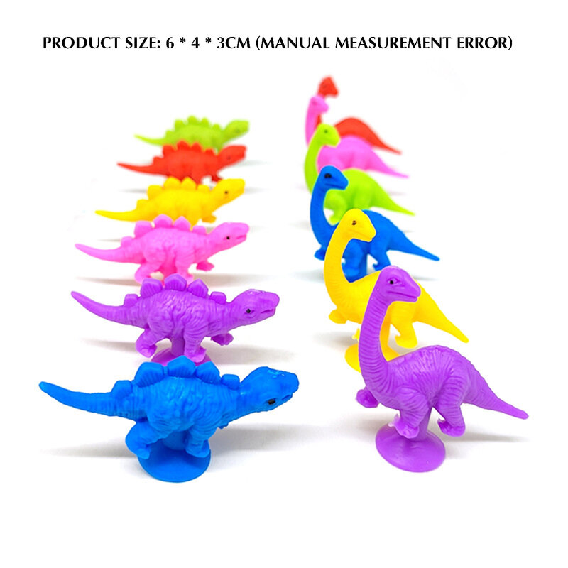 Cute Dinosaur Squeeze Toys Suction Cup Toys Funny Stress Relief Sensory Toy for Kids Birthday Children's Day Gifts