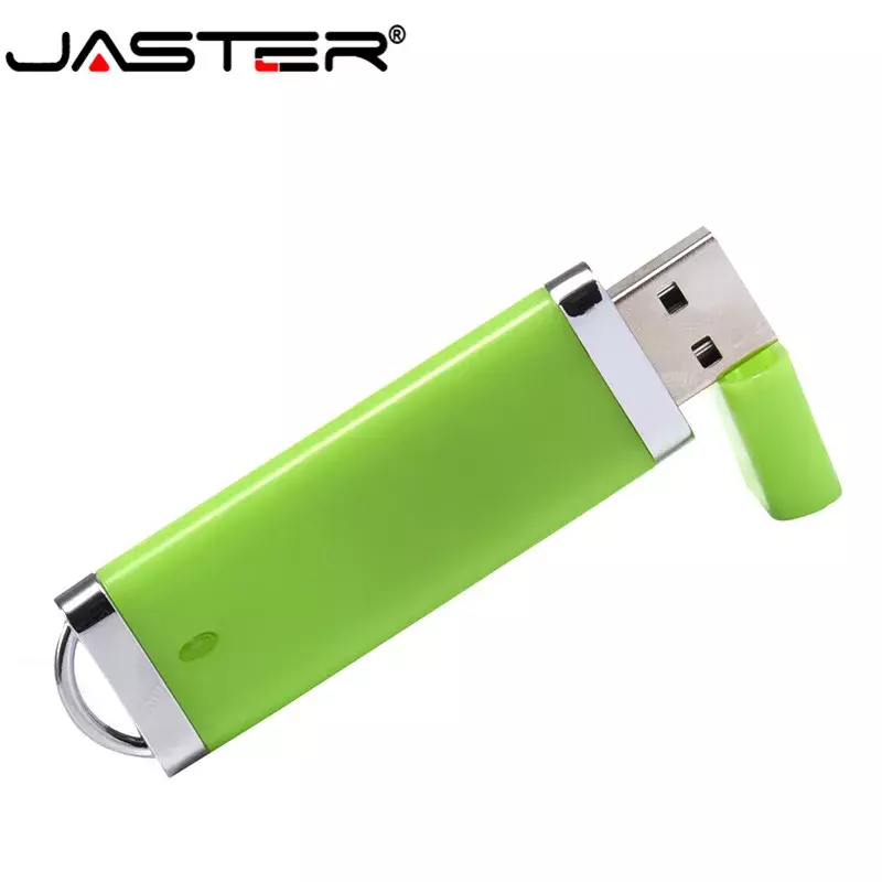 JASTER USB Flash Drive 64GB 32GB 16GB 8 GB 4GB ไฟแช็กโลหะไดรฟ์ปากกา Pendrive 64 32 16 8 GB USB แฟลช Cle USB Stick