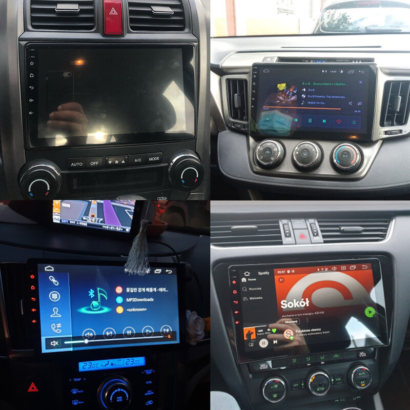 Eunavi-Radio Multimedia con GPS para coche, Radio con reproductor, Android, estéreo, 2 DIN, 7 pulgadas, para Toyota, Volkswagen, Hyundai, Kia, Nissan, Honda, Lada