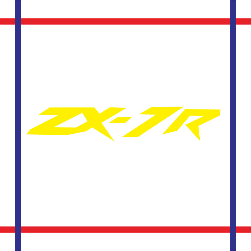Stiker helm Fairing roda sepeda motor reflektif, 2 buah Dekorasi bantalan tangki Logo Aksesori stiker untuk KAWASAKI ZX7R ZX-7R