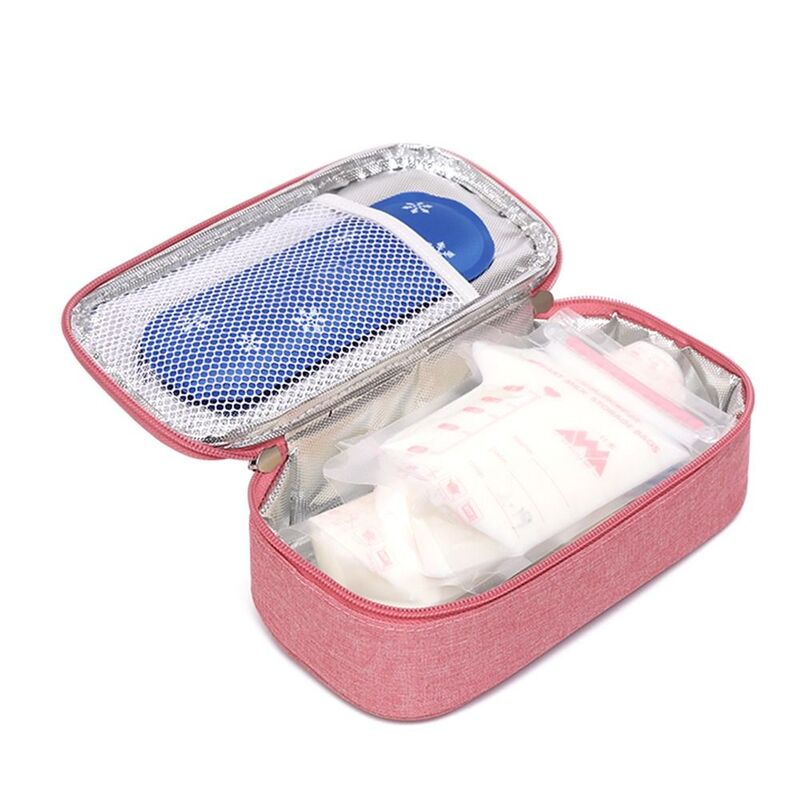 Portable Diabetic Pocket without Gel Oxford Medicla Cooler Pill Protector Drug Freezer for Diabetes Insulin Cooling Bag