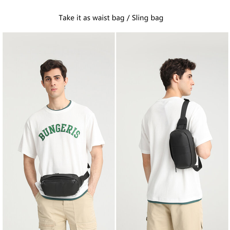 Chest Bag Fashion Shoulder Body Bag Oxford Fashion Man Side Sling Crossbody Bag For Male Casual Handbag Travel Phone Bags
