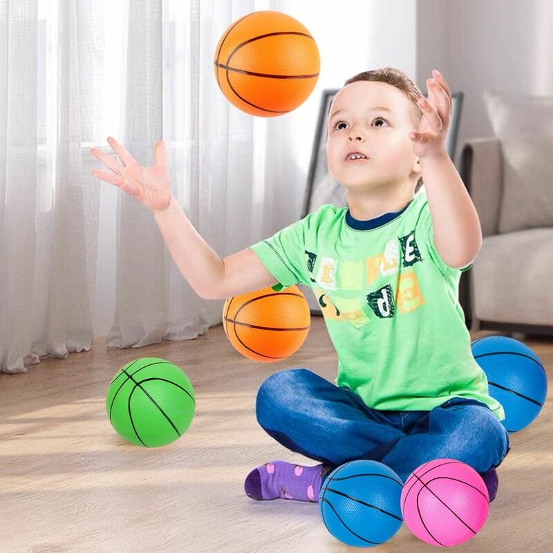 Pelota de baloncesto inflable para niños, juguete deportivo pequeño, juegos al aire libre, entrenamiento de partidos calientes, bolas elásticas, bolas de playa de goma