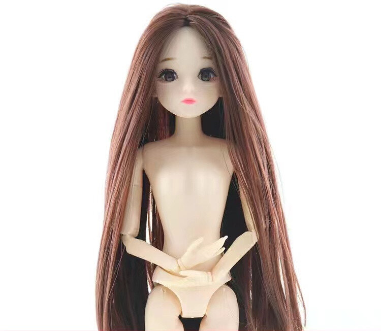 Bjd人形30cm 20の可動式ジョイント,3Dアイ人形,女の子のおもちゃ,長い女性の体,クリスマスプレゼント