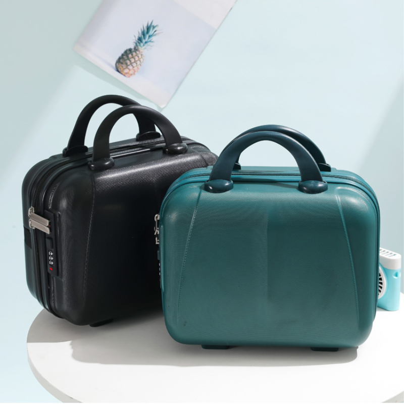 Портативный ручной чемодан с замком паролем, сумка для хранения косметики, дорожный органайзер для багажа, косметичка для путешествий, праздничный подарок