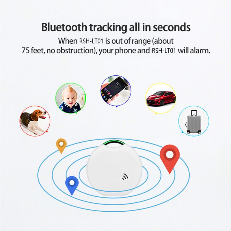 Pelacak GPS pintar untuk Apple iOS/Android air tag anak/orang tua tas sepeda peliharaan pencari pintar Bluetooth airtag mendukung Tuya kehidupan cerdas
