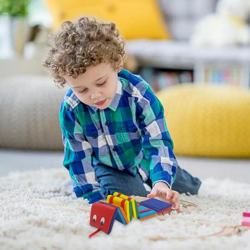 Zabawki edukacyjne dla dzieci magiczne klapki przyjazne dla środowiska ćwiczenia z drewna i farby dla dzieci