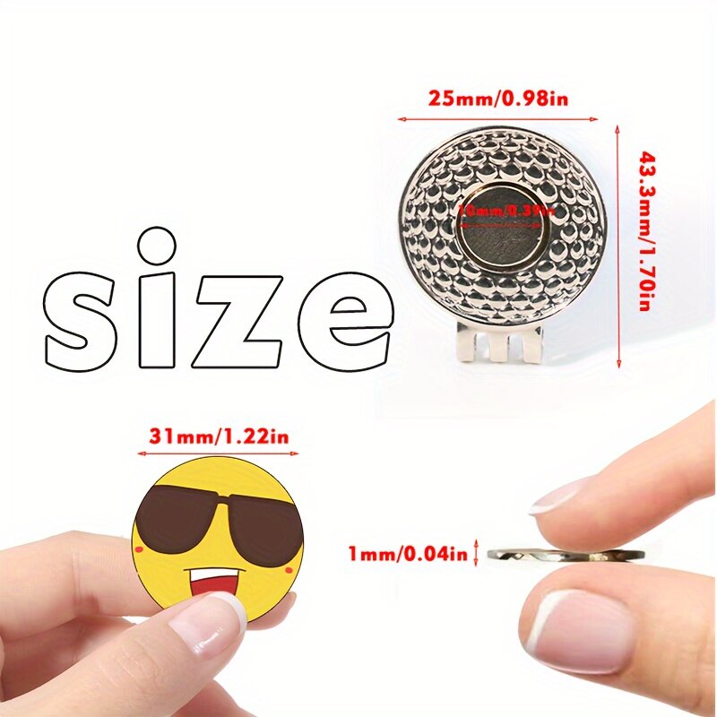 golf ball marker A unique gift for golf enthusiasts Accessory set suitable for men and women golfers ball line marker