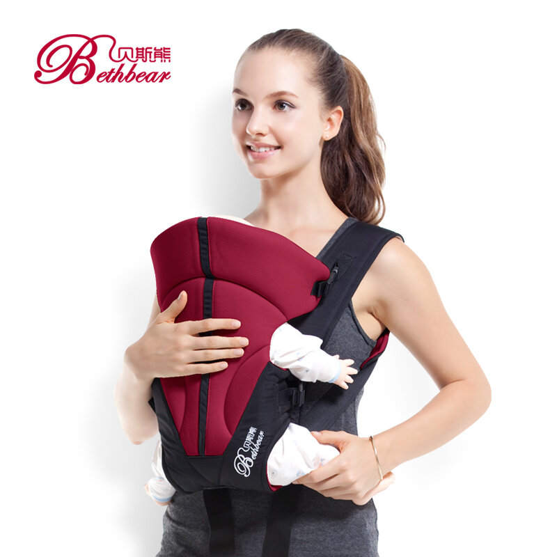 1-31 M Baby Carrier Infant Sling Backpack Carrier Front Carry 4 in 1 popular Baby Carrier Wrap Breathable Baby Kangaroo Pouch