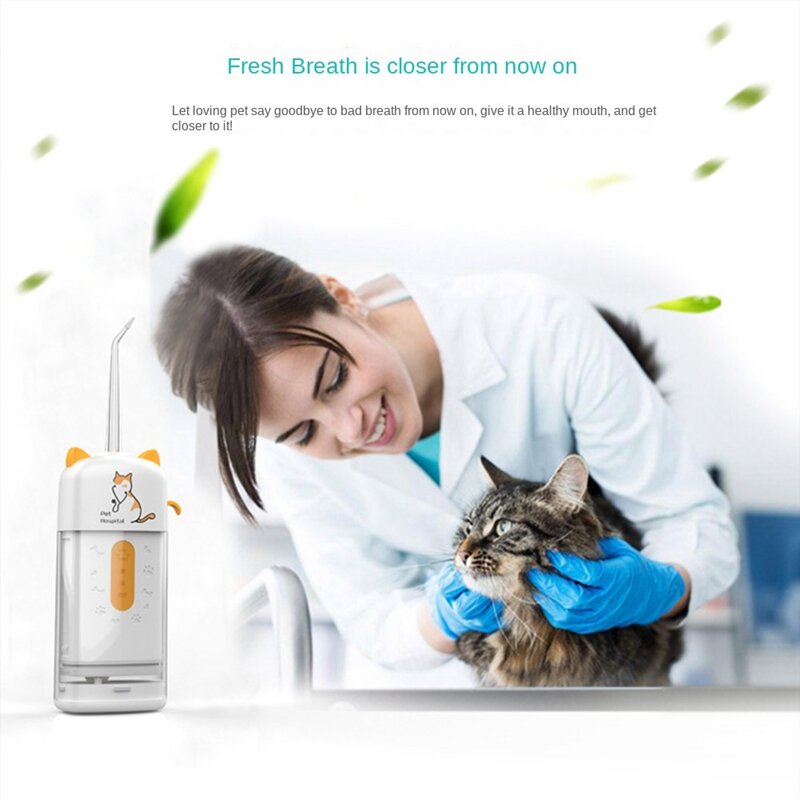 Специальный ирригатор для домашних животных, собак, кошек, неприятный запах дыхания, клетчатый и желтый ороситель зубов
