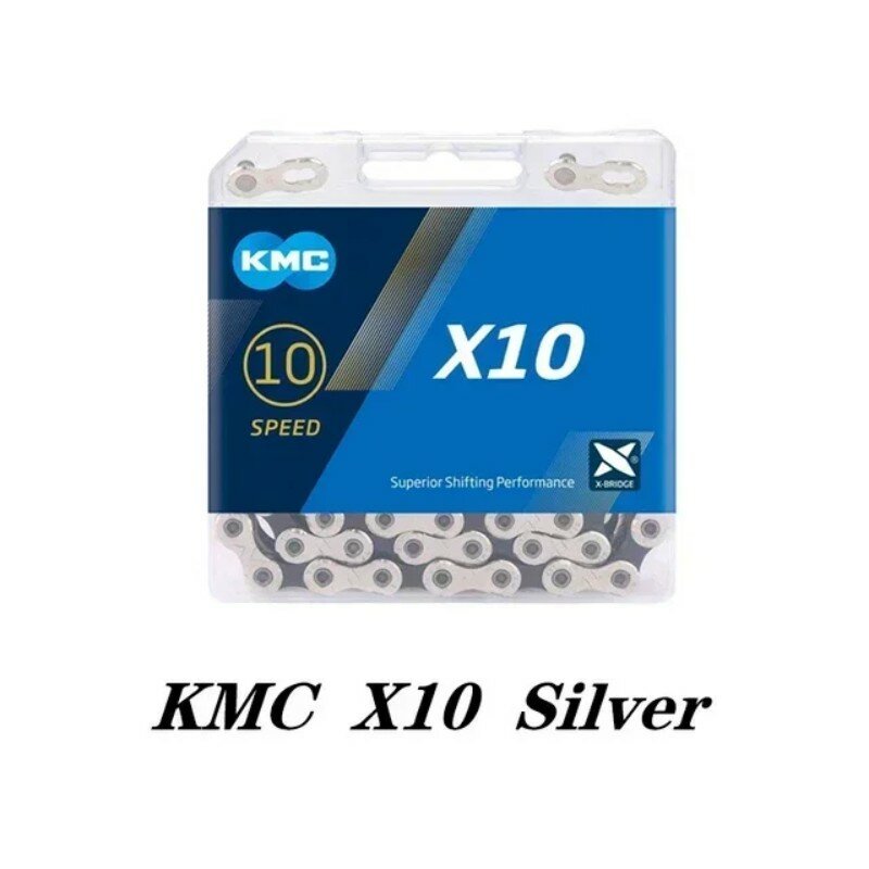 KMC Bicycle Chain X8 X9 X10 X11 X12 Road MTB Bike Chain 8 9 10 11 12 Speed 116 118 126L Bike Chain for Shimano Sram Bike Parts