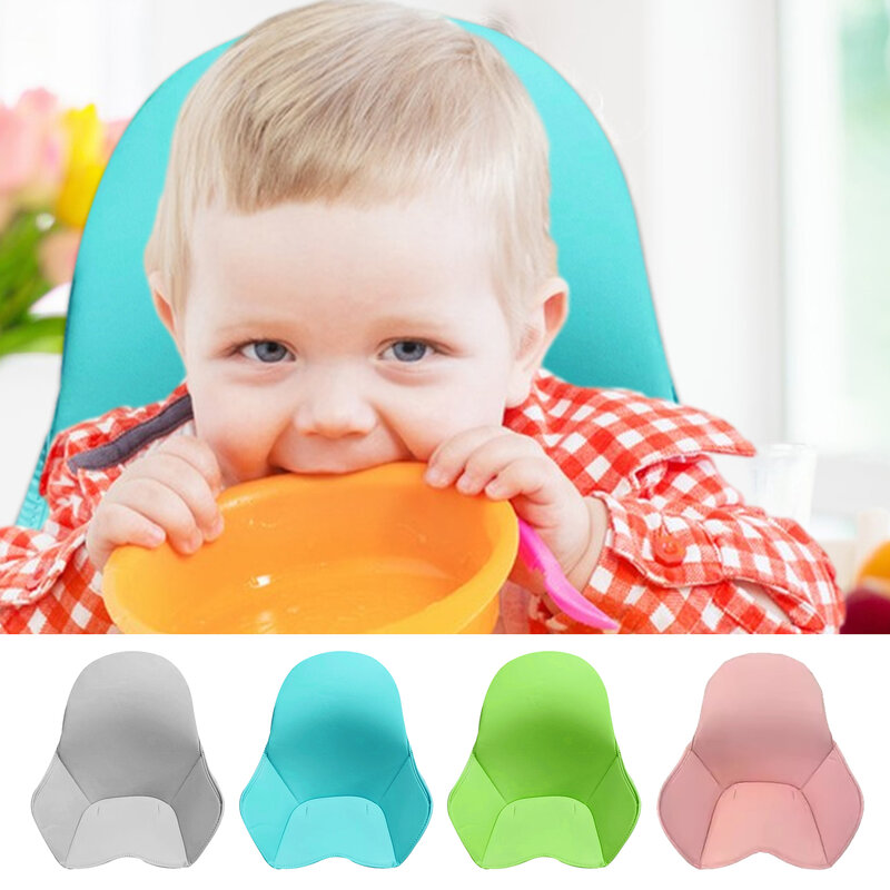 Cuscino del sedile del seggiolone del bambino cuscino del sedile della sedia da pranzo in pelle PU per seggioloni sedie da pranzo per bambini