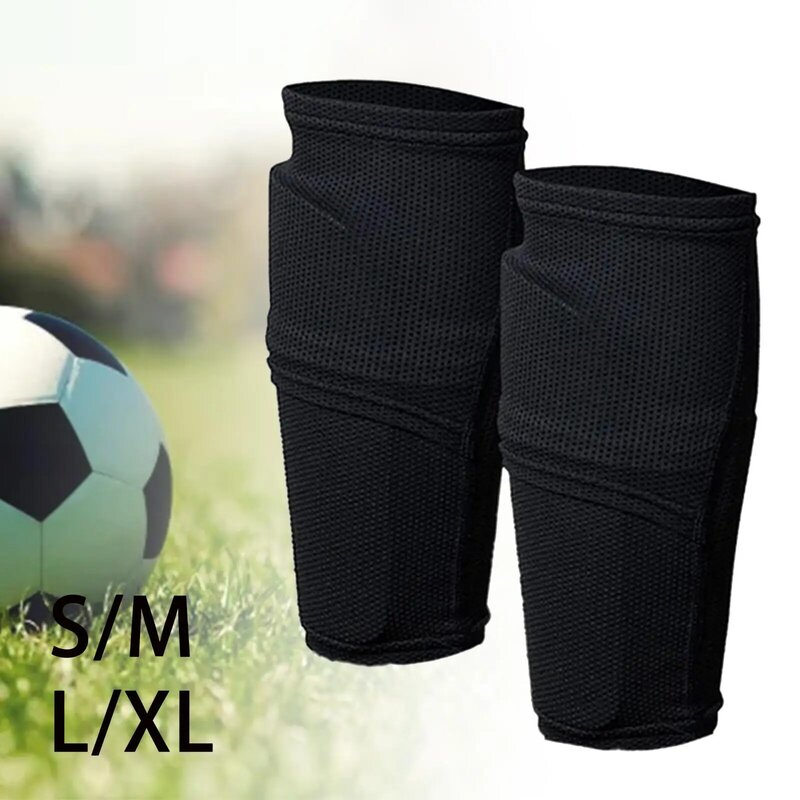 Chaussettes protège-tibia de football, chaussettes de football coupées, protection athlétique