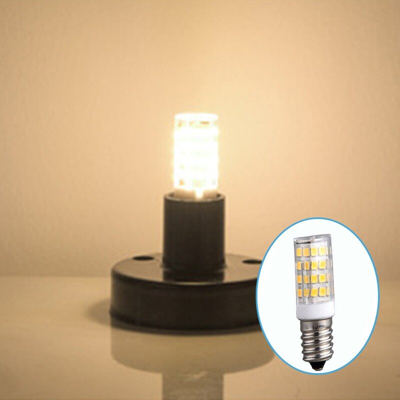 Mini bombilla LED brillante E14, lámpara de araña de alta calidad, reemplazo de lámparas halógenas para campana extractora de cocina, 7W