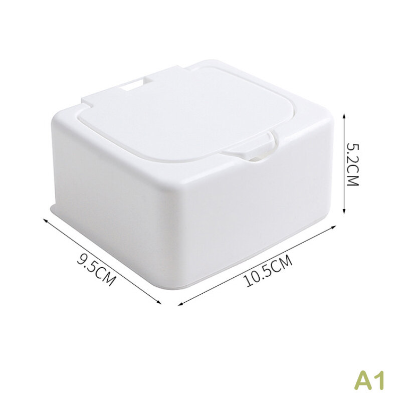 กล่องใส่สติกเกอร์โปสการ์ดความจุขนาดใหญ่ที่เก็บกล่องเก็บของบนโต๊ะสีขาว